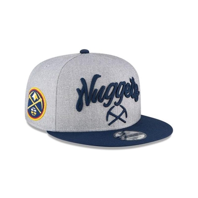 Sapca New Era Denver Nuggets NBA Official NBA Draft 9FIFTY Snapback - Gri